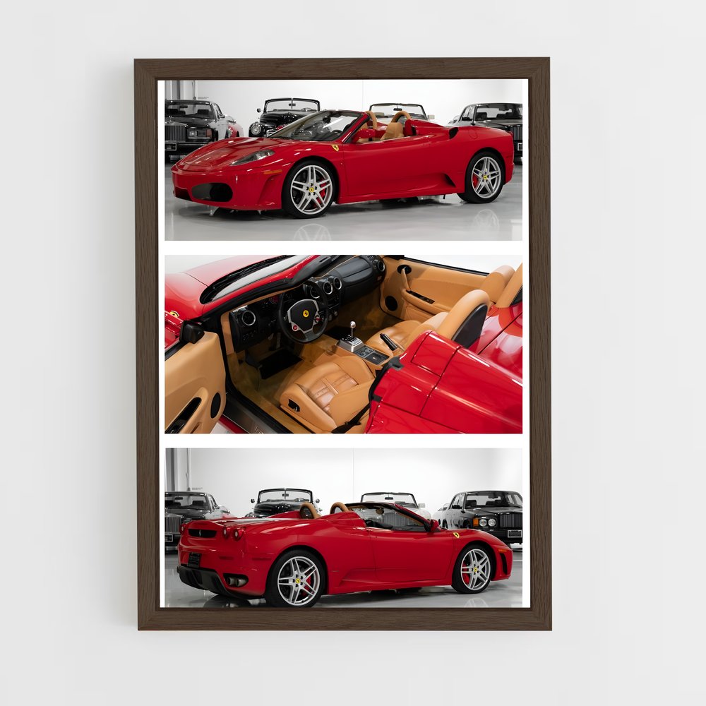 Poster Ferrari F430 Spider (vue 5)